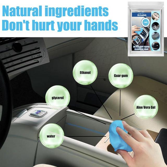 Car Cleaning Gel Auto Air Vent Interior Detail Removal Putty